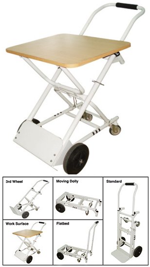 Roughneck 5-in-1 Convertible Hand Truck